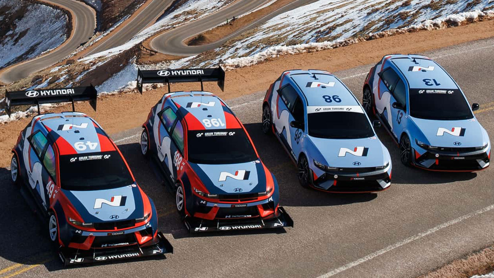 Αυτά είναι τα Ioniq 5 N της Hyundai για το Pikes Peak!